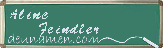 Aline Feindler Visitenkarte